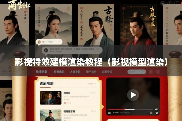 影视特效建模渲染教程(影视模型渲染)