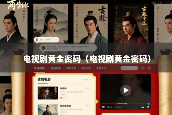 电视剧黄金密码(电视剧黄金密码)