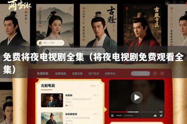 免费将夜电视剧全集(将夜电视剧免费观看全集)
