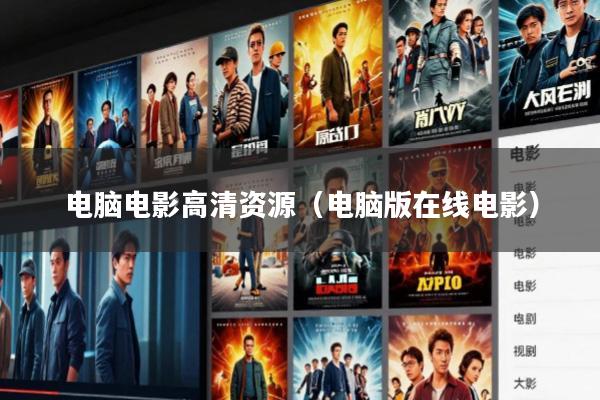 电脑电影高清资源(电脑版在线电影)