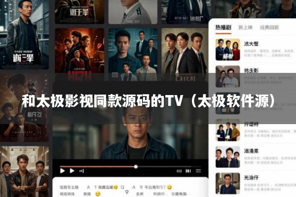 和太极影视同款源码的TV(太极软件源)
