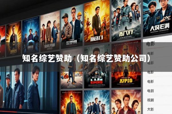 知名综艺赞助(知名综艺赞助公司)